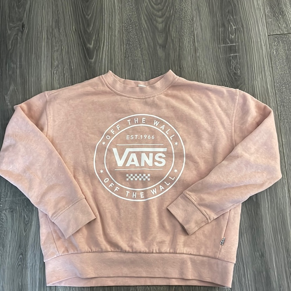 Vans blush sweatshirt